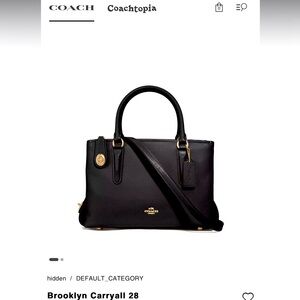 Coach Brooklyn 28 handbag/Crossbody bag NWOT *Price Firm*